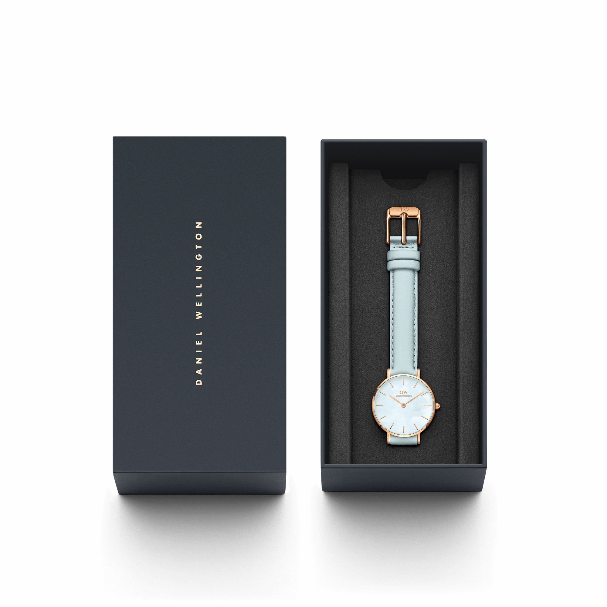 Petite Bluebell Rose Gold