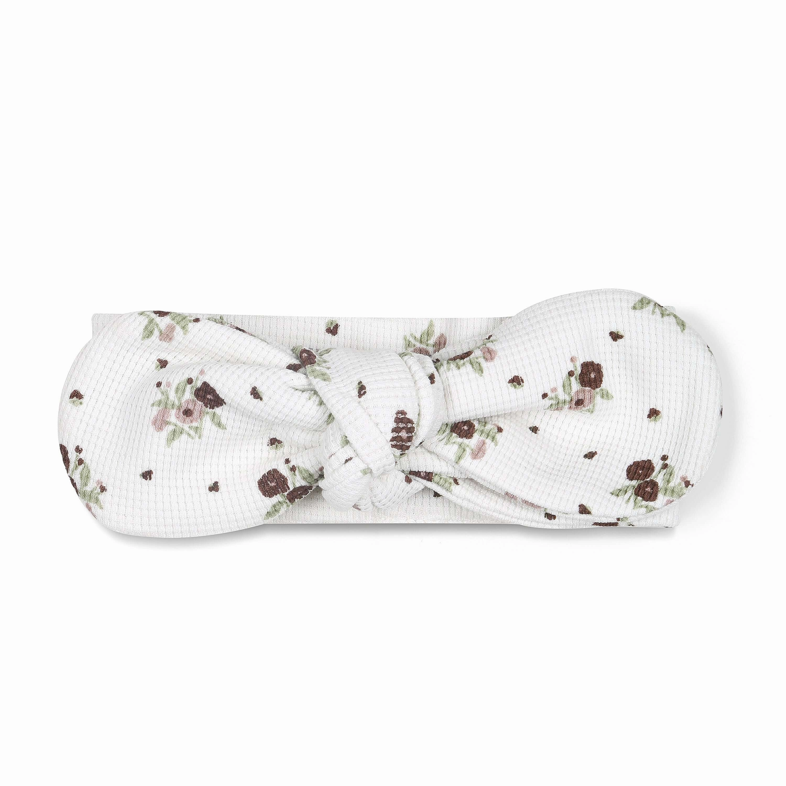 Plum Ditsy | Organic Headwrap