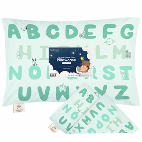 Printed Toddler Pillowcase 13X18" (KeaABC Mint)