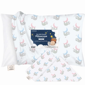 Printed Toddler Pillowcase 13X18" (Moon Sloth)