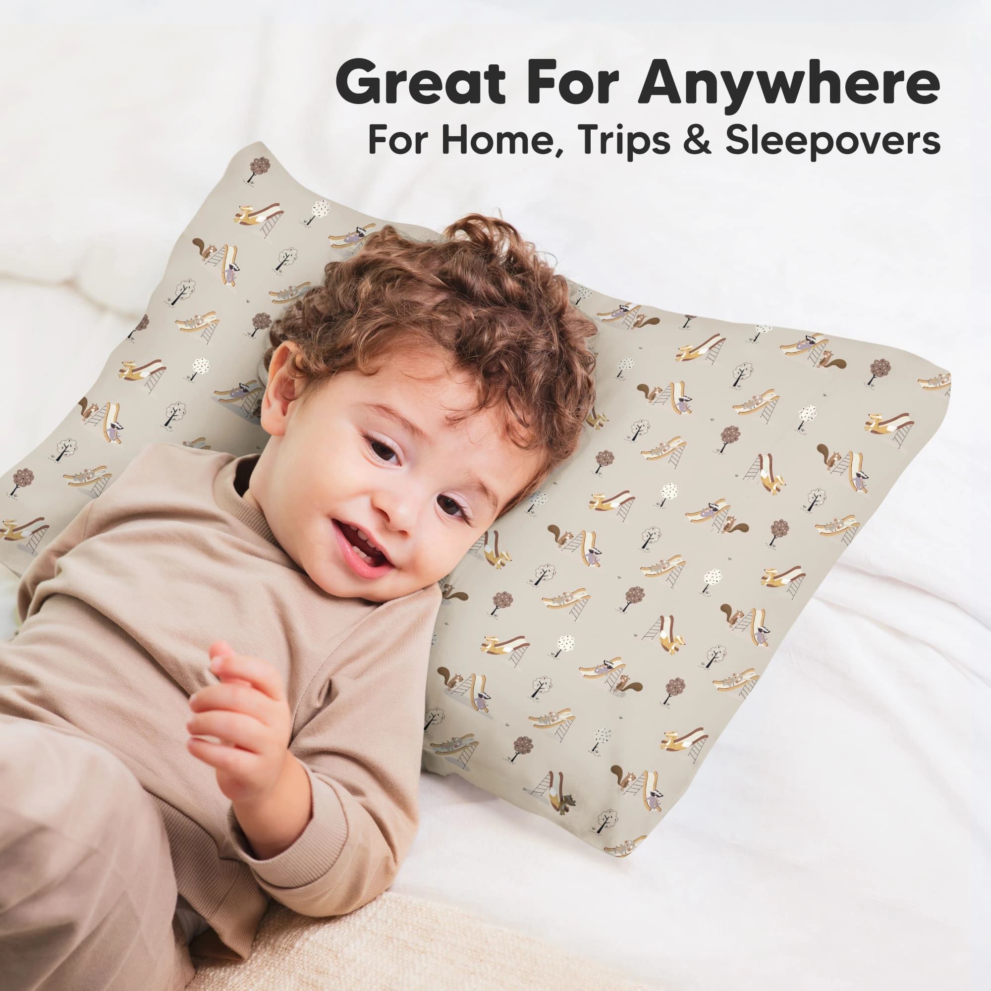 Printed Toddler Pillowcase 13X18" (Play Park)