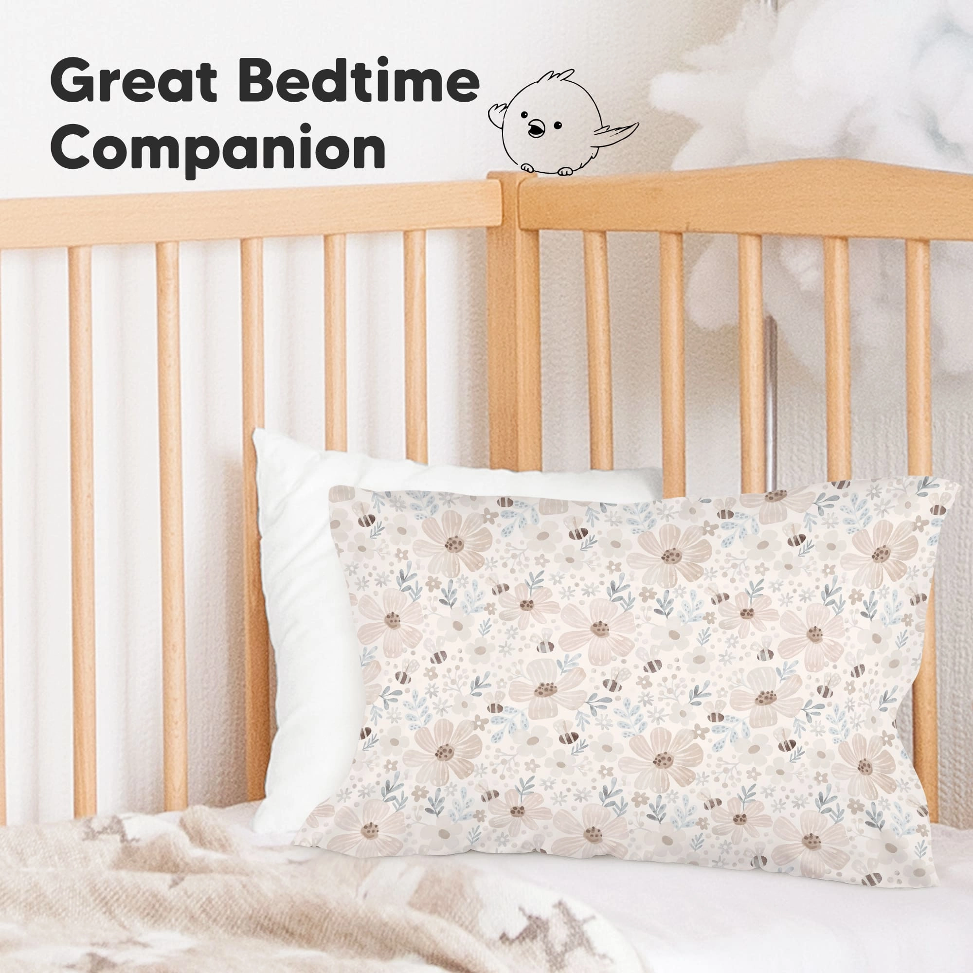Printed Toddler Pillowcase 13X18" (Play Park)