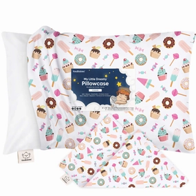 Printed Toddler Pillowcase 13X18" (Sweet Tooth)