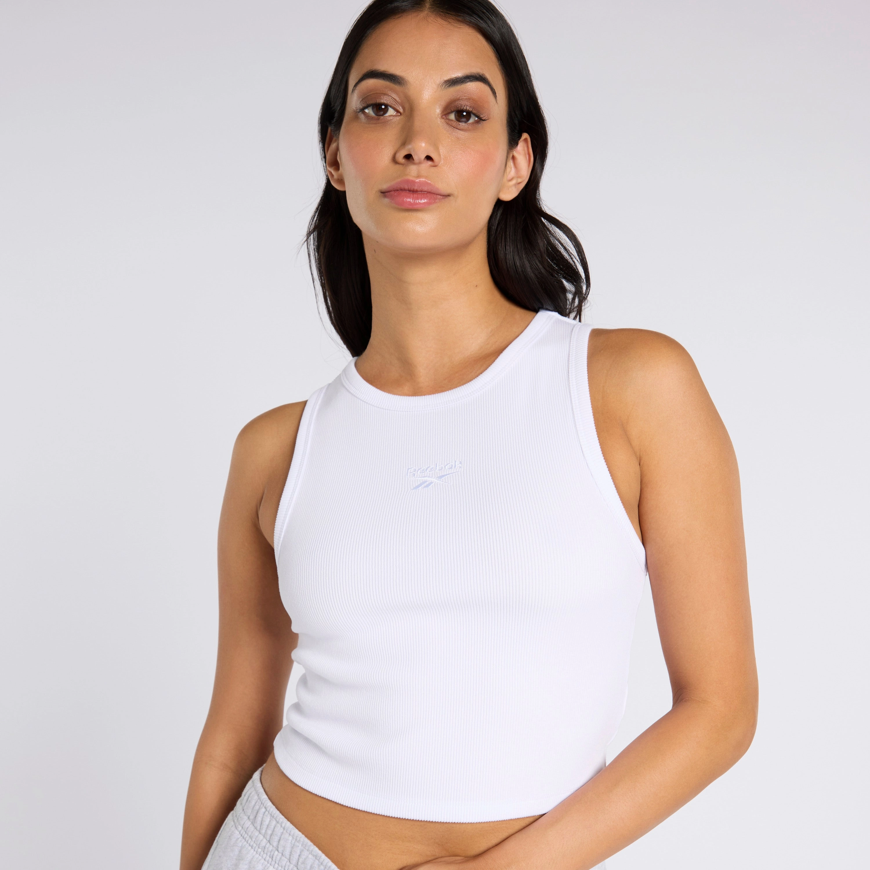 Ribbed Tank Escape Blue