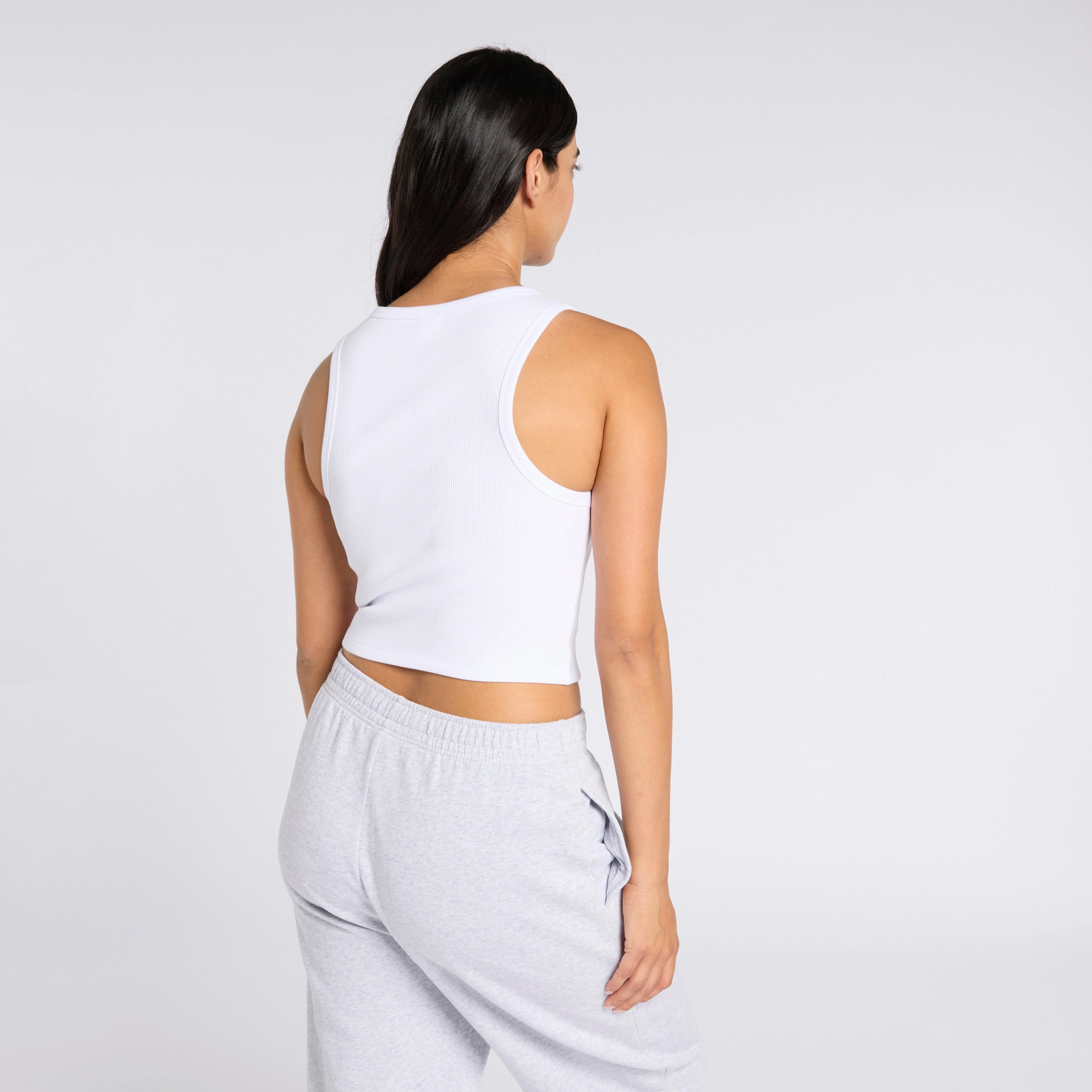 Ribbed Tank Escape Blue
