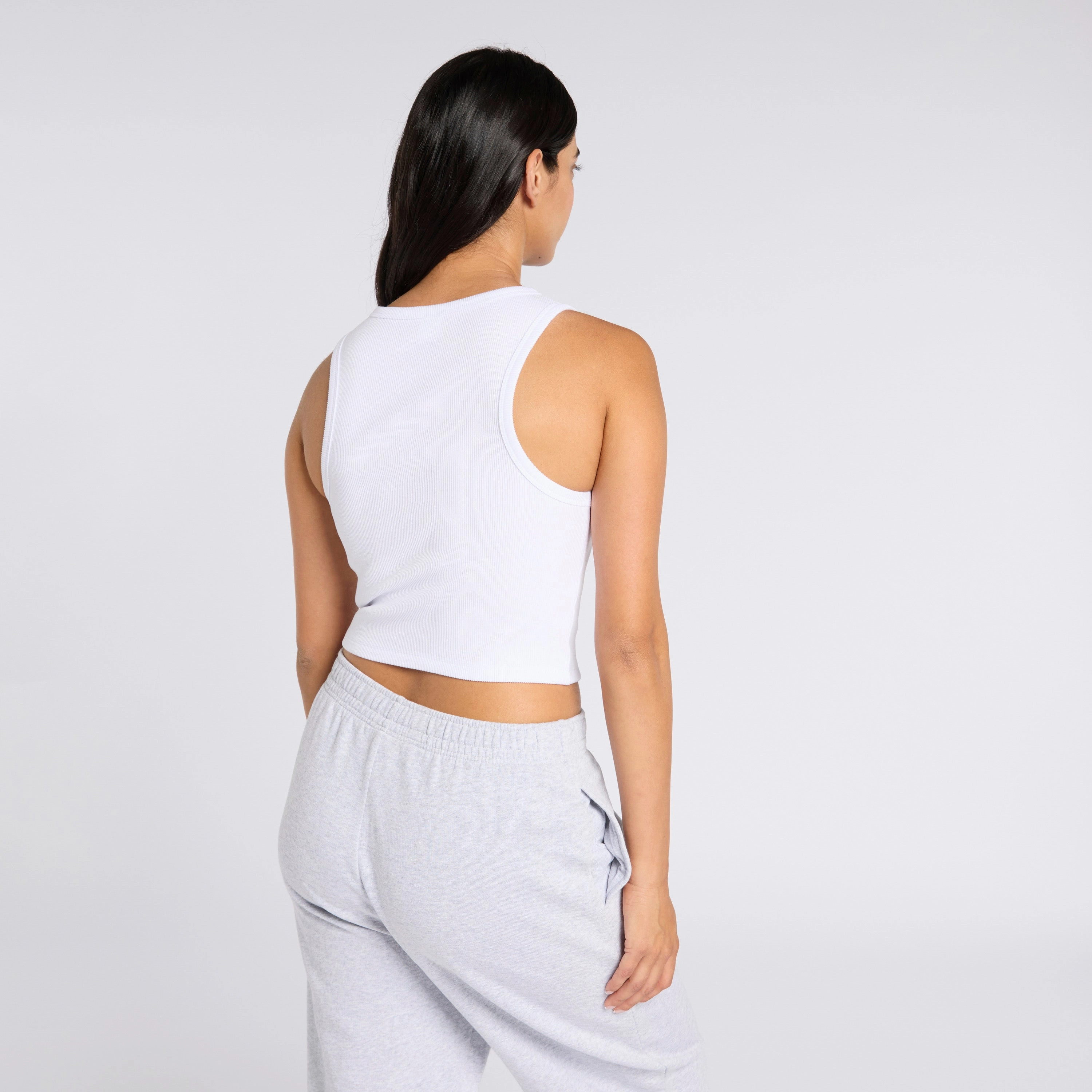 Ribbed Tank Escape Blue