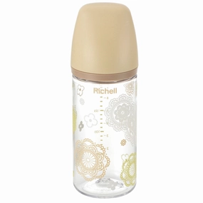 Richell - Outing Clear Baby Milk Bottle