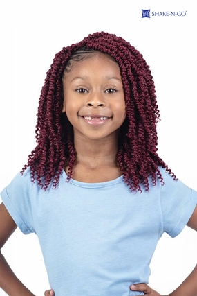SHAKE N GO FREETRESS BRAID KIDS 3X SPRING TWIST 8"