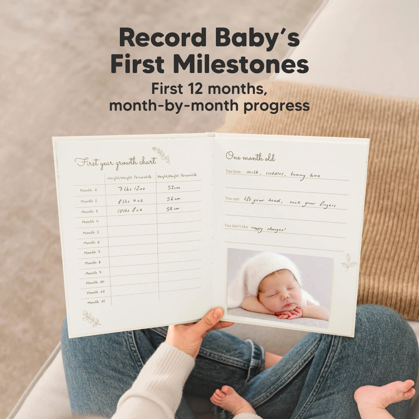 Sketch Baby First Years Memory Book