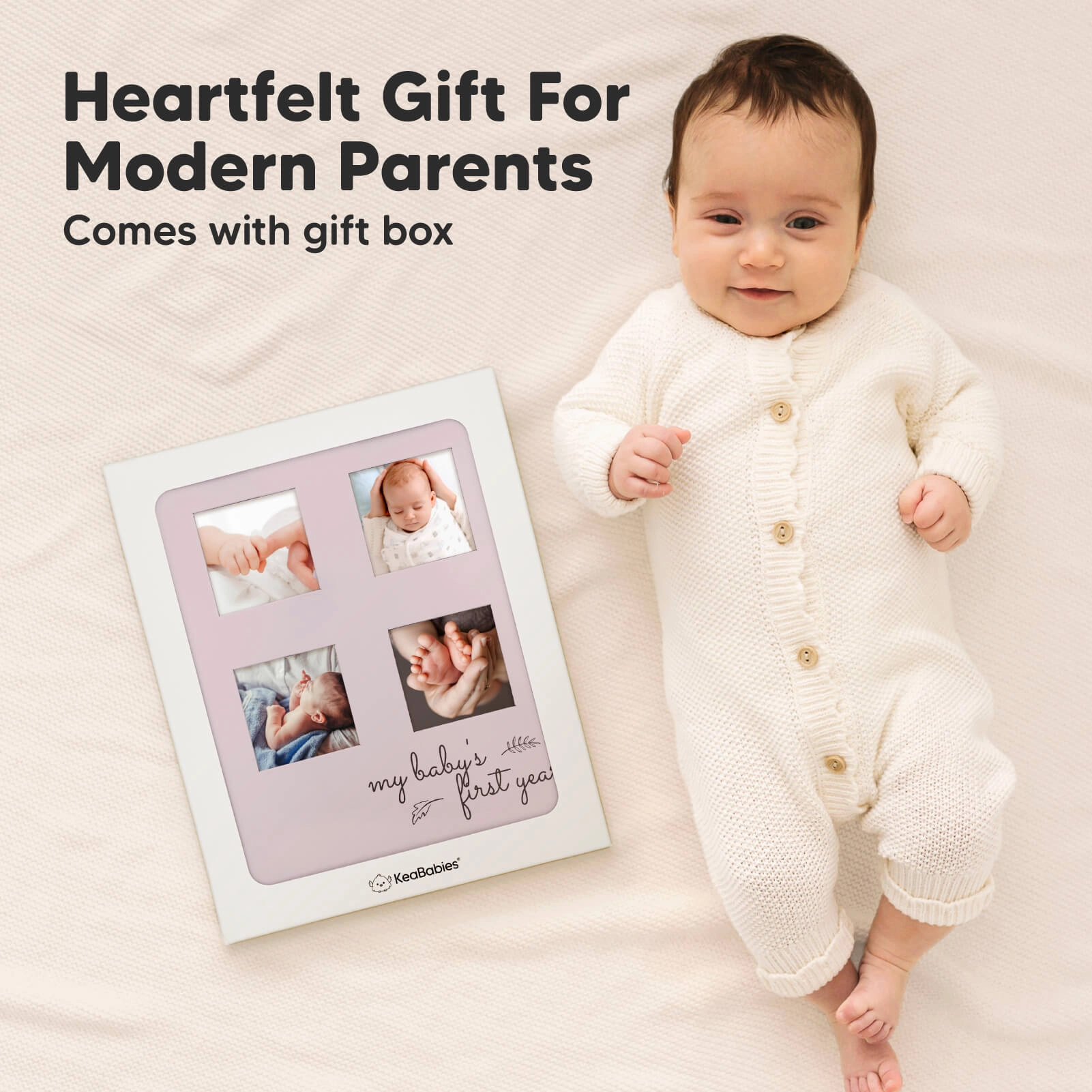 Sketch Baby First Years Memory Book (Mist Pink)