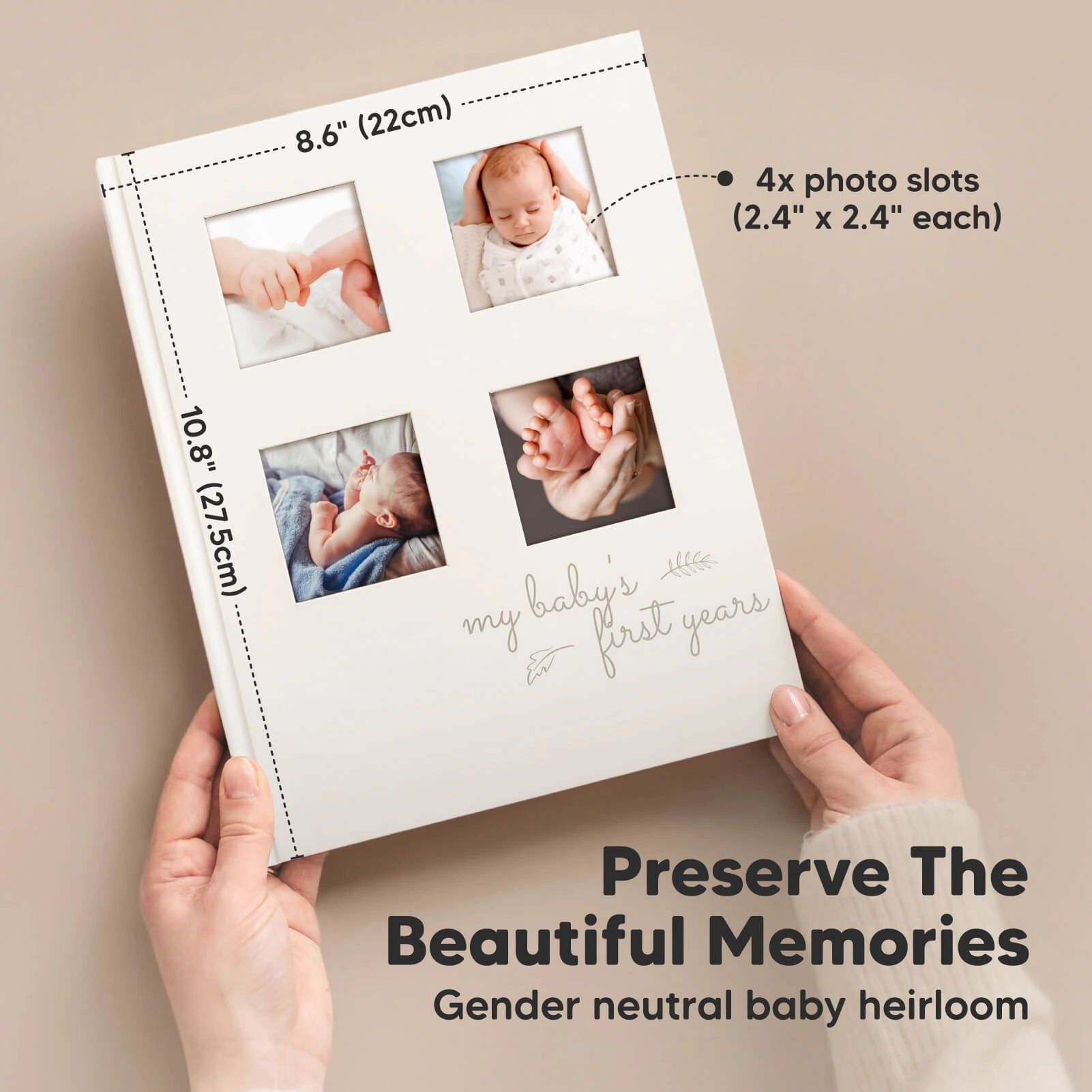 Sketch Baby First Years Memory Book