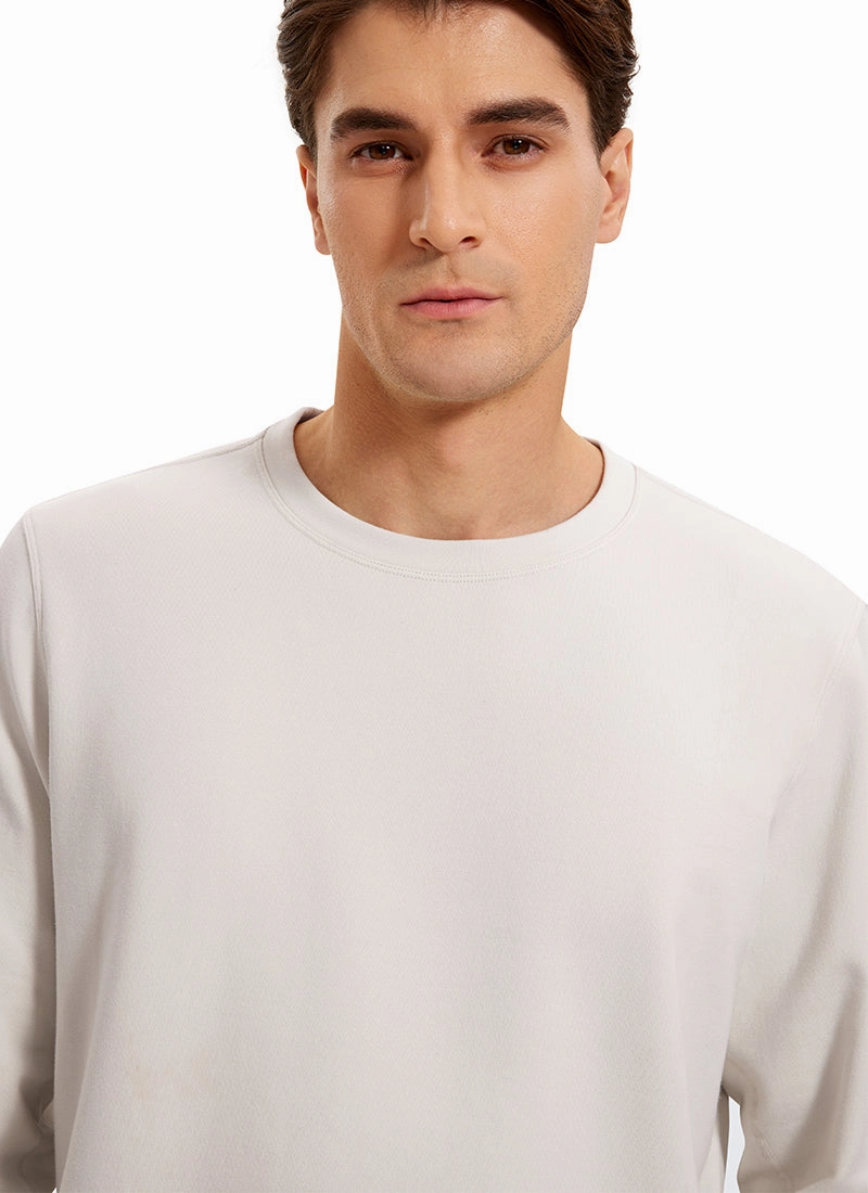 Softness Fleece Crewneck Pullover Sweatshirt