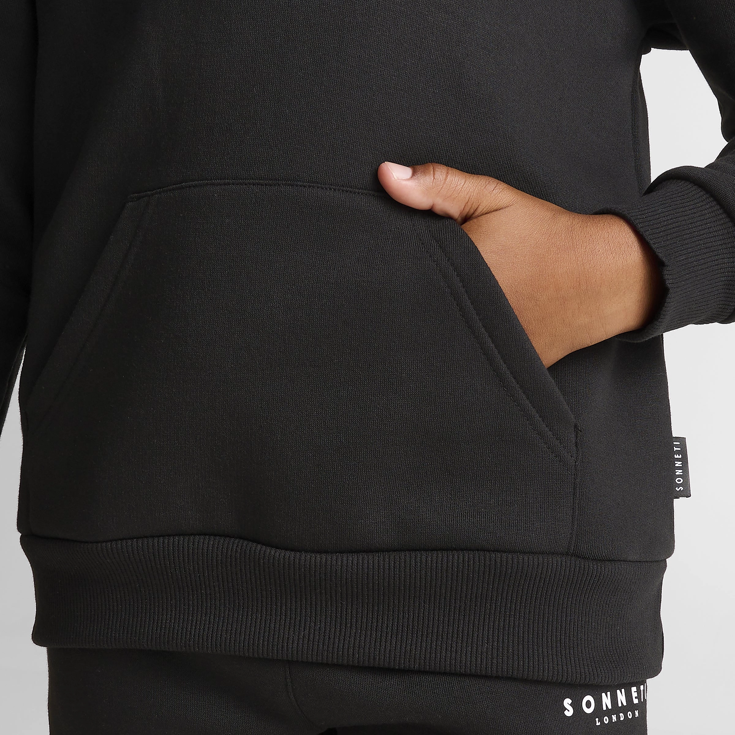 Sonneti Junior Boys' London Pullover Hoodie / Black