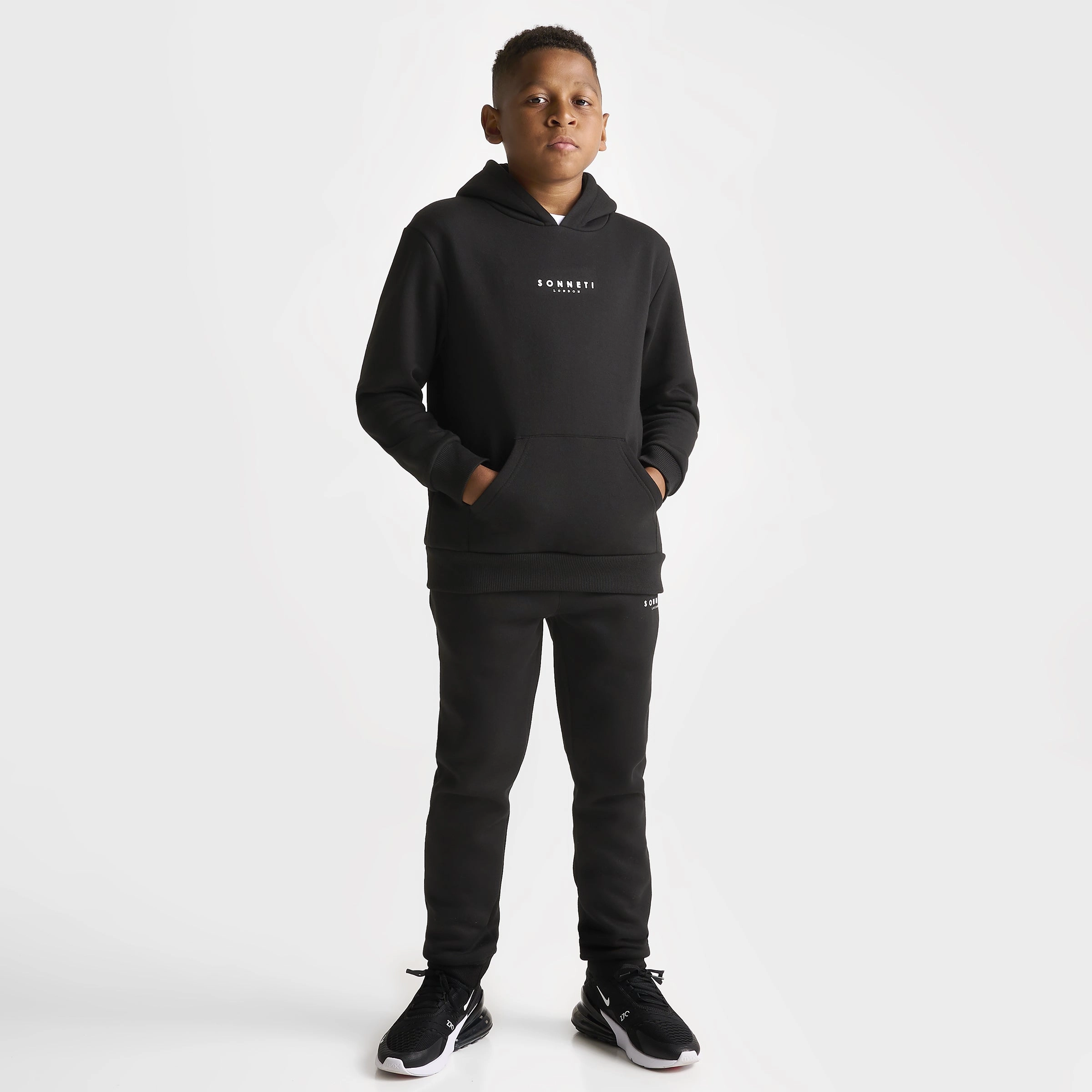 Sonneti Junior Boys' London Pullover Hoodie / Black