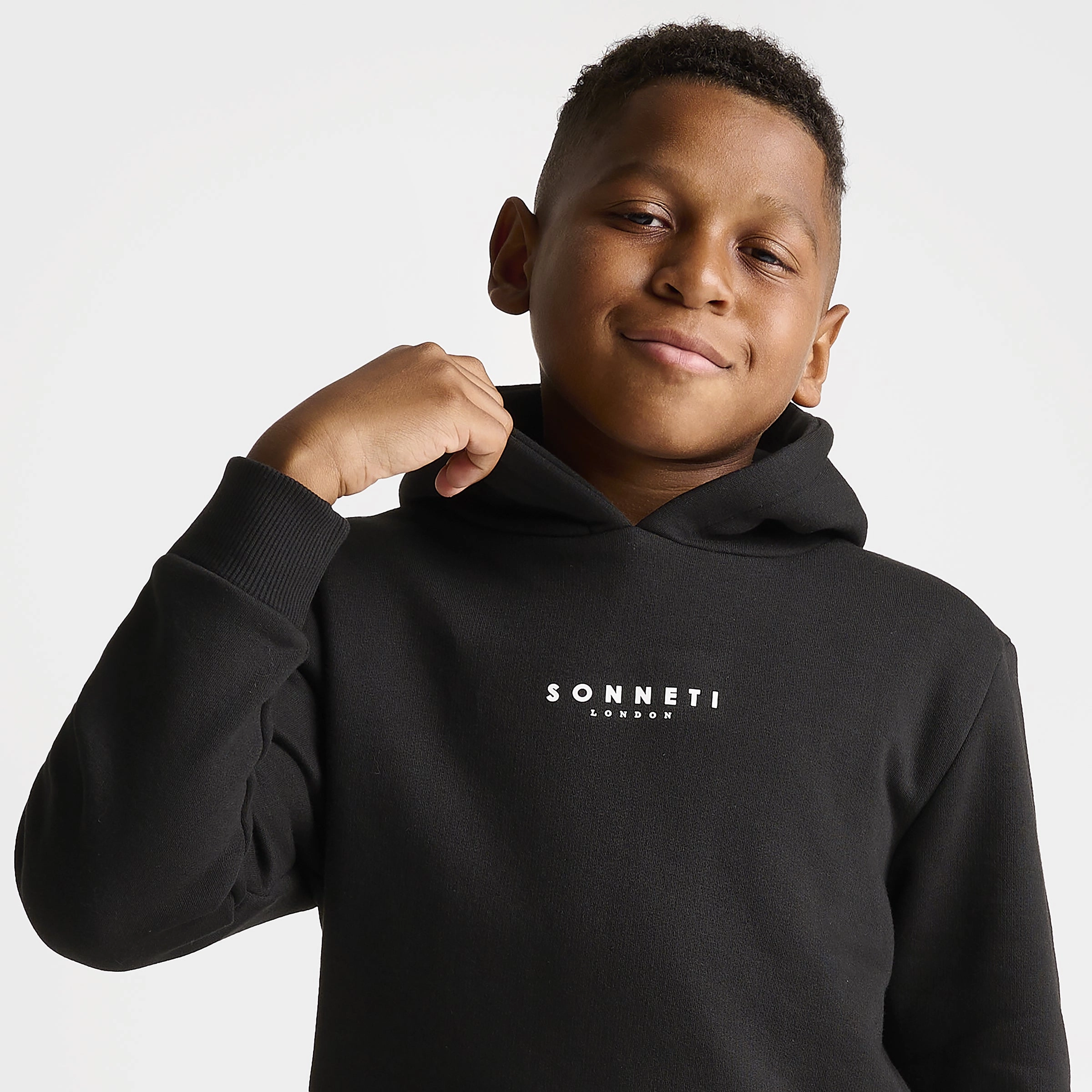 Sonneti Junior Boys' London Pullover Hoodie / Black