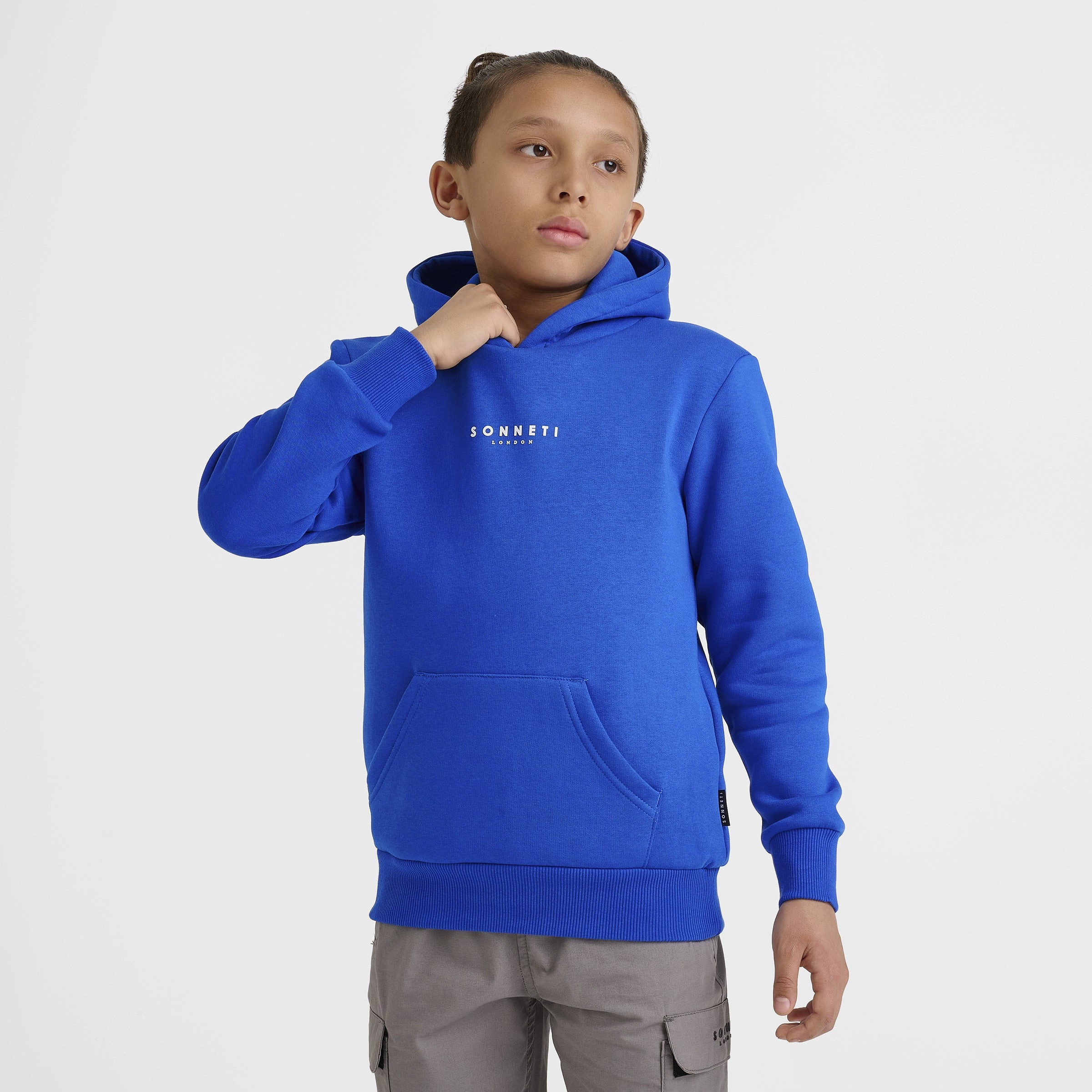 Sonneti Juniors' London Pullover Hoodie / Blue