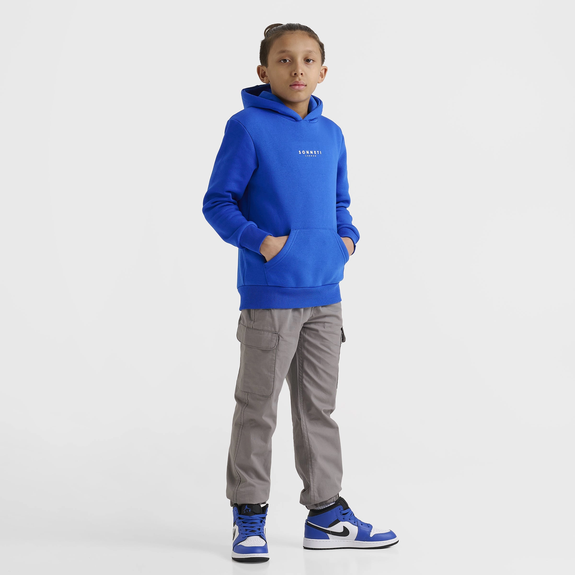 Sonneti Juniors' London Pullover Hoodie / Blue