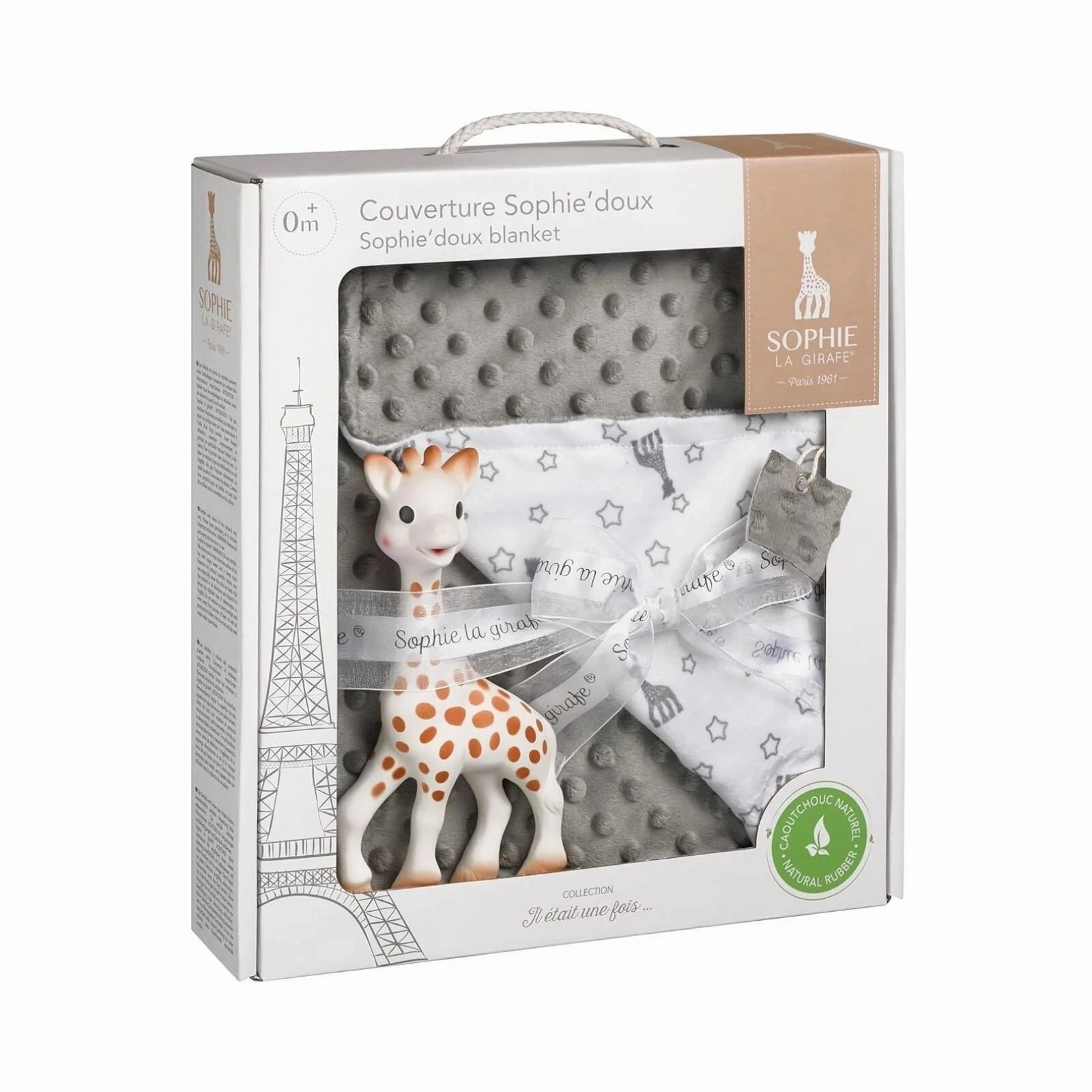 Sophie La Girafe Sophie Doux Teether & Blanket Gift Set 2 pcs