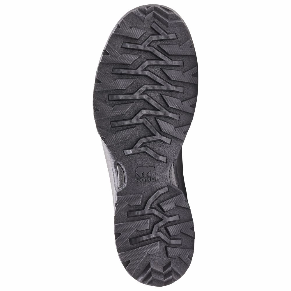 Sorel Buxton Lite Insulated Waterproof Winter Boots for Men - Elk/Black - 10M