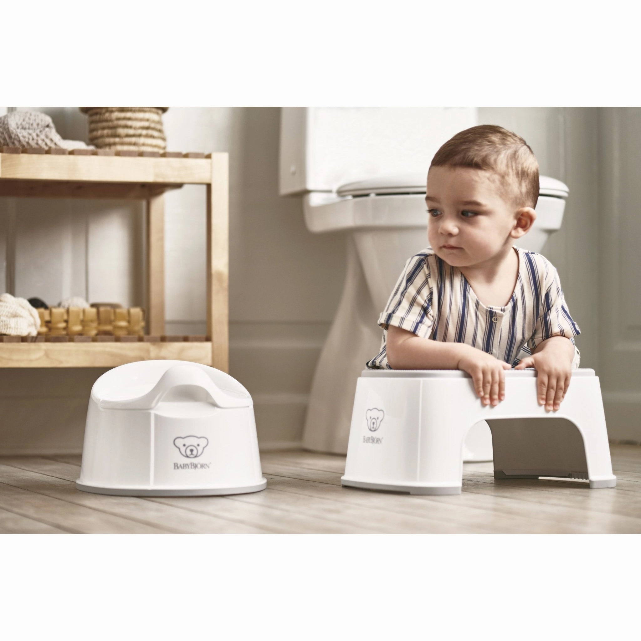 Step Stool - White
