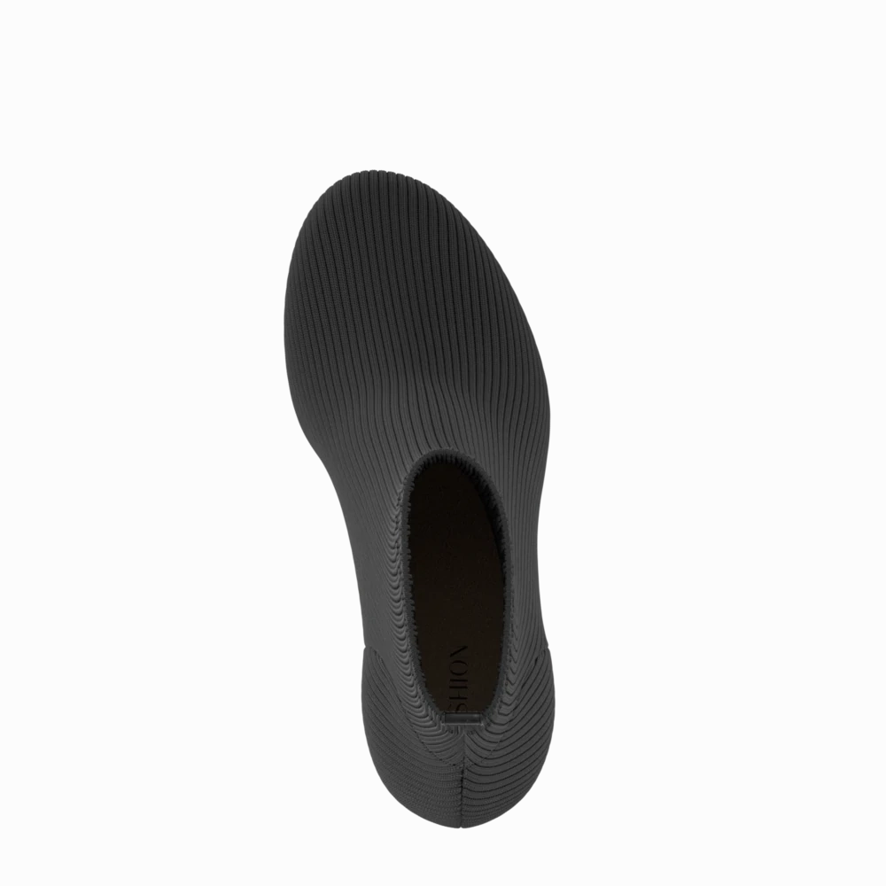 The Josie Bootie - Coal Knit - FINAL SALE
