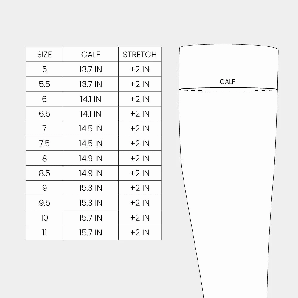 The Knee High Boot Coal Knit   Block Heel Kit 3 Coal - FINAL SALE