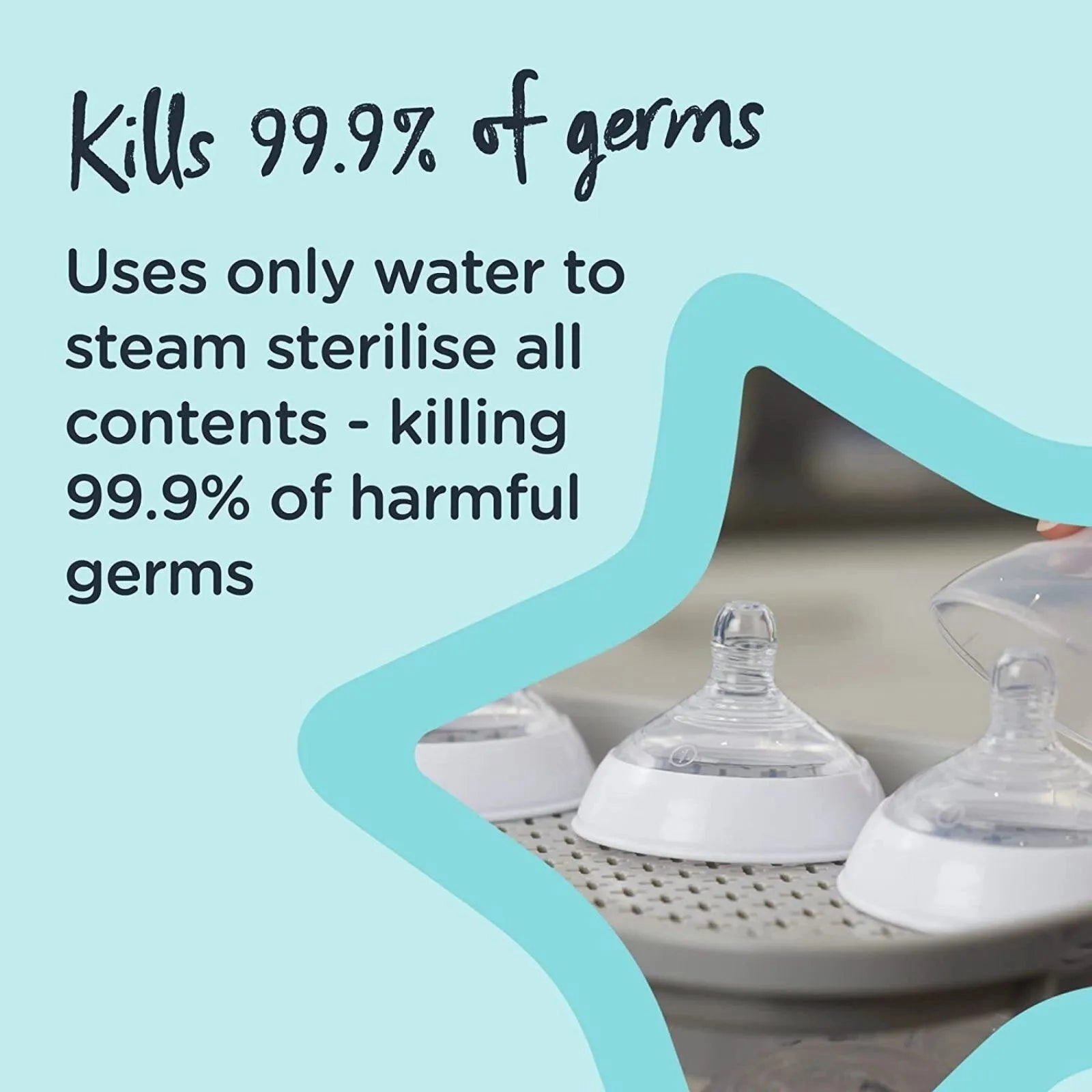 Tommee Tippee Super Steam Steriliser - White