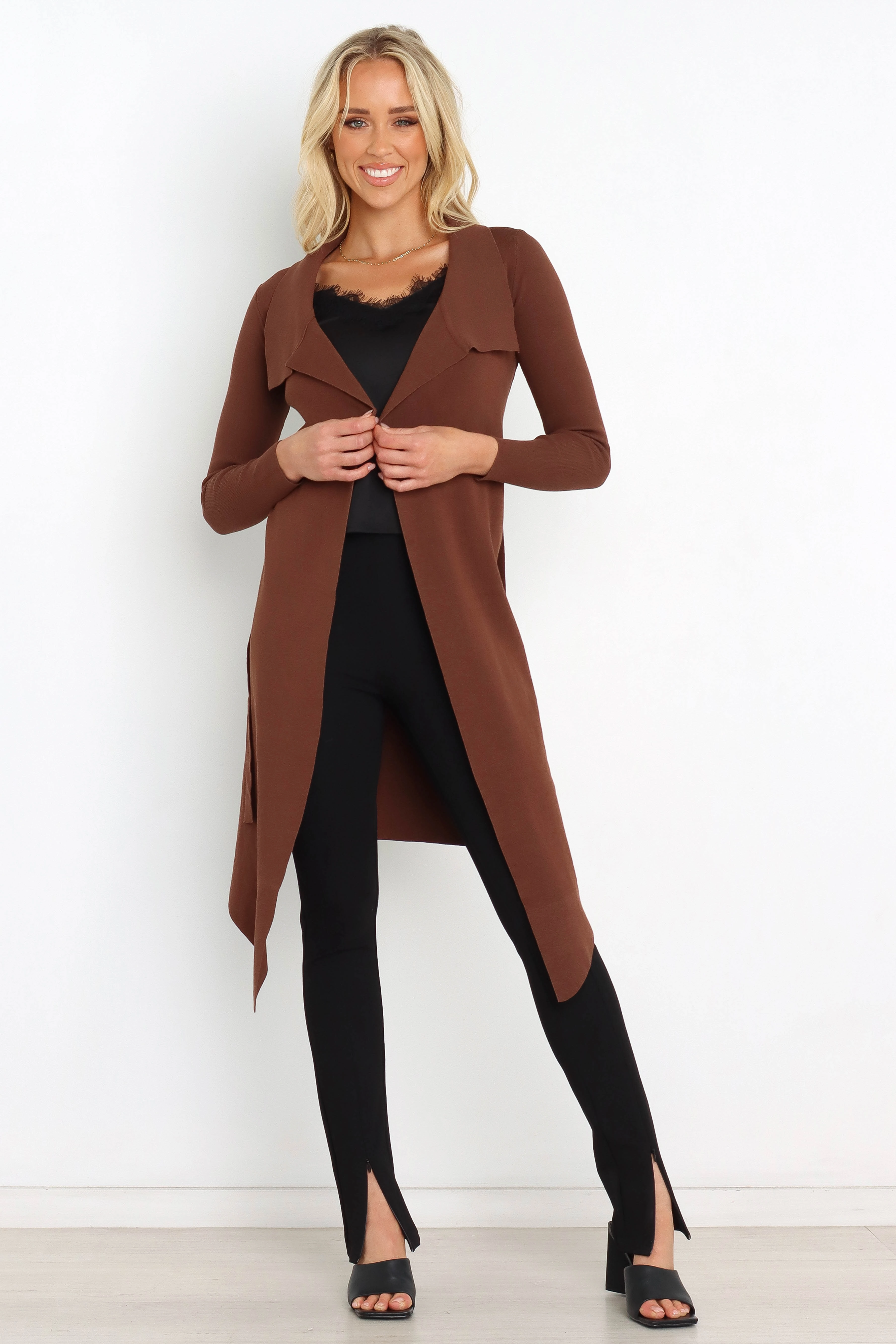 Tracey Cardigan - Chocolate