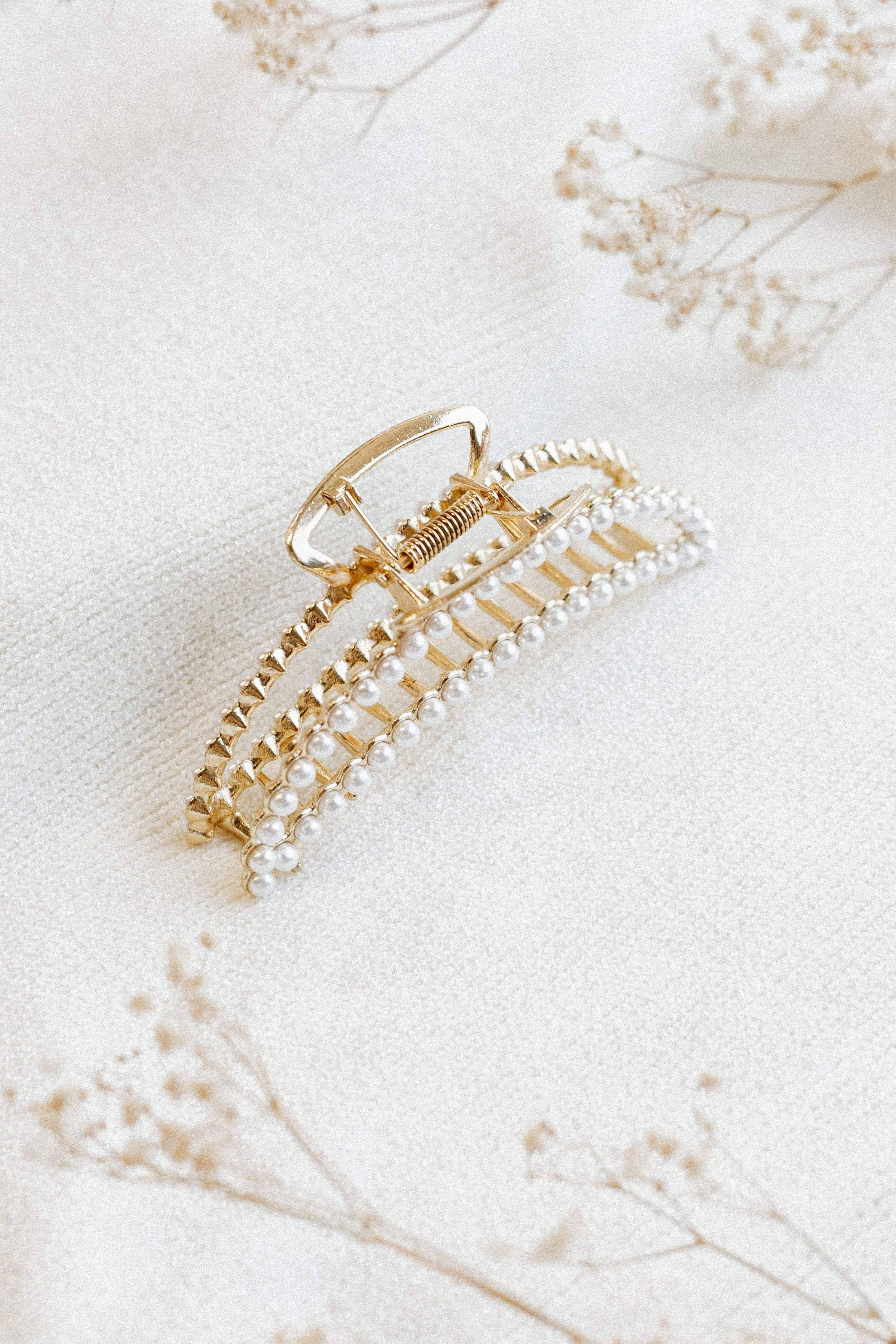 Triska Hairclip - Pearl