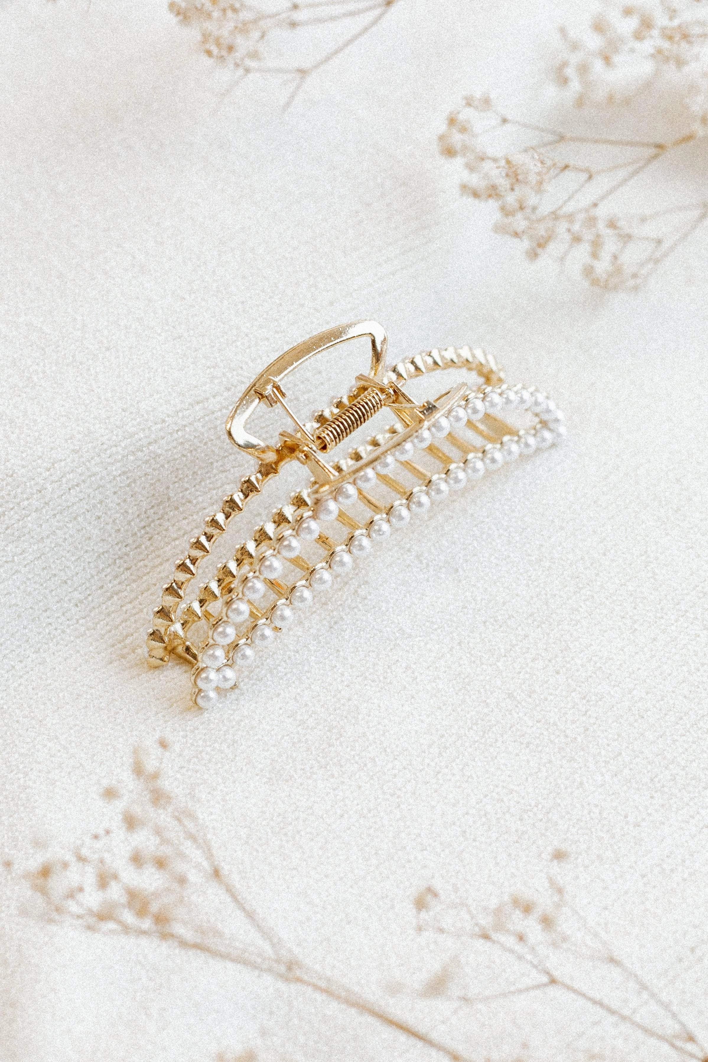 Triska Hairclip - Pearl