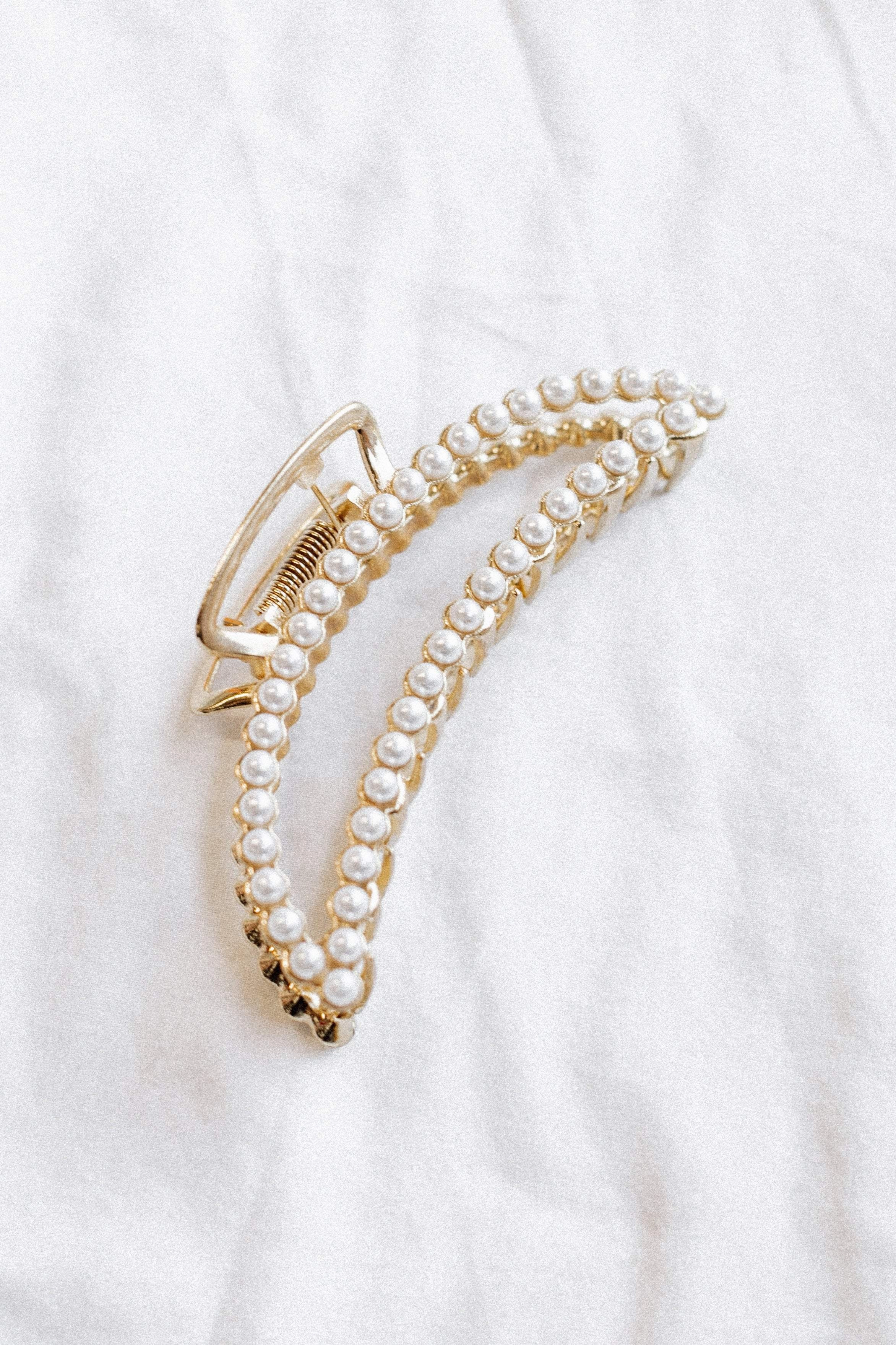 Triska Hairclip - Pearl