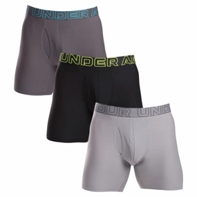 Under Armour 3Pk Performance Tech Mesh 6" Boxer Men