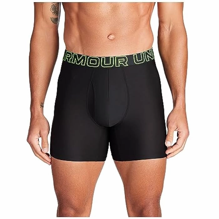 Under Armour 3Pk Performance Tech Mesh 6" Boxer Men
