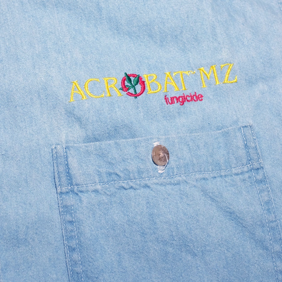 Vintage Fungicide Denim Shirt Large