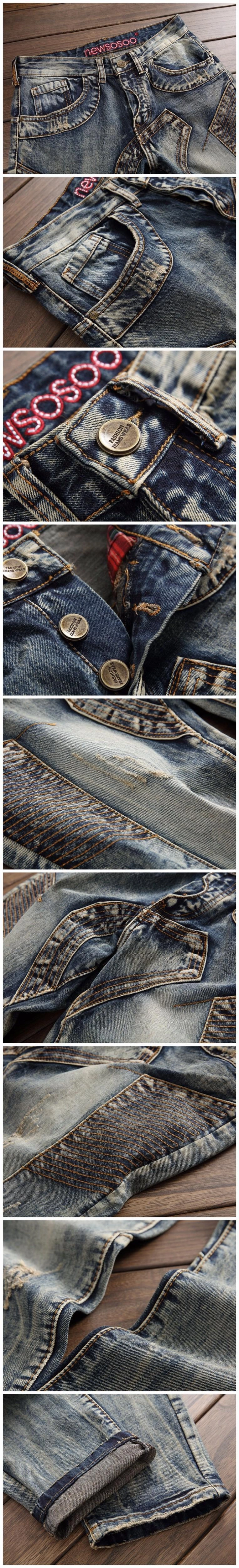 West Louis™ Vintage Brand Trend Jeans