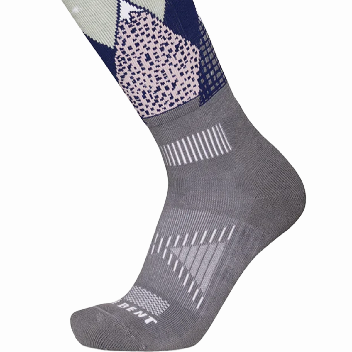 Youth Snowy Mountains Light Cushion Snow Sock